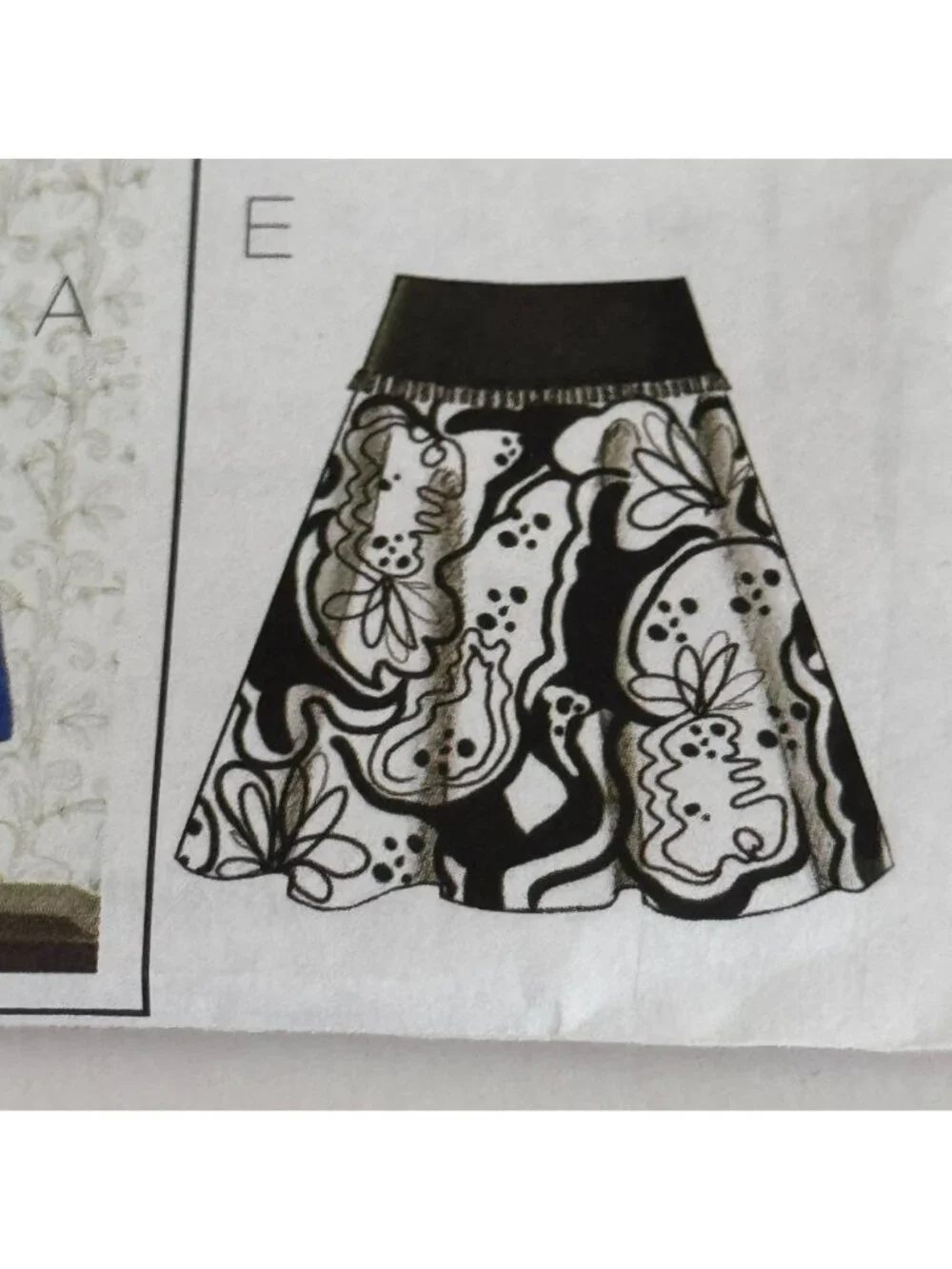 Butterick Sewing Pattern B4686 Pleated Skirt Six Sew Easy Y2K Pleats 6-12 Uncut